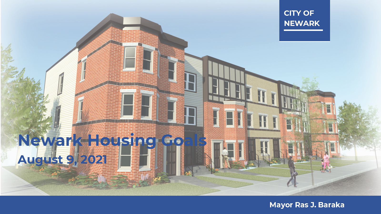 News Newark Housing Goals Announcement Booklet